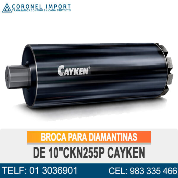 BROCA PARA DIAMANTINAS DE 10"CKN255P CAYKEN