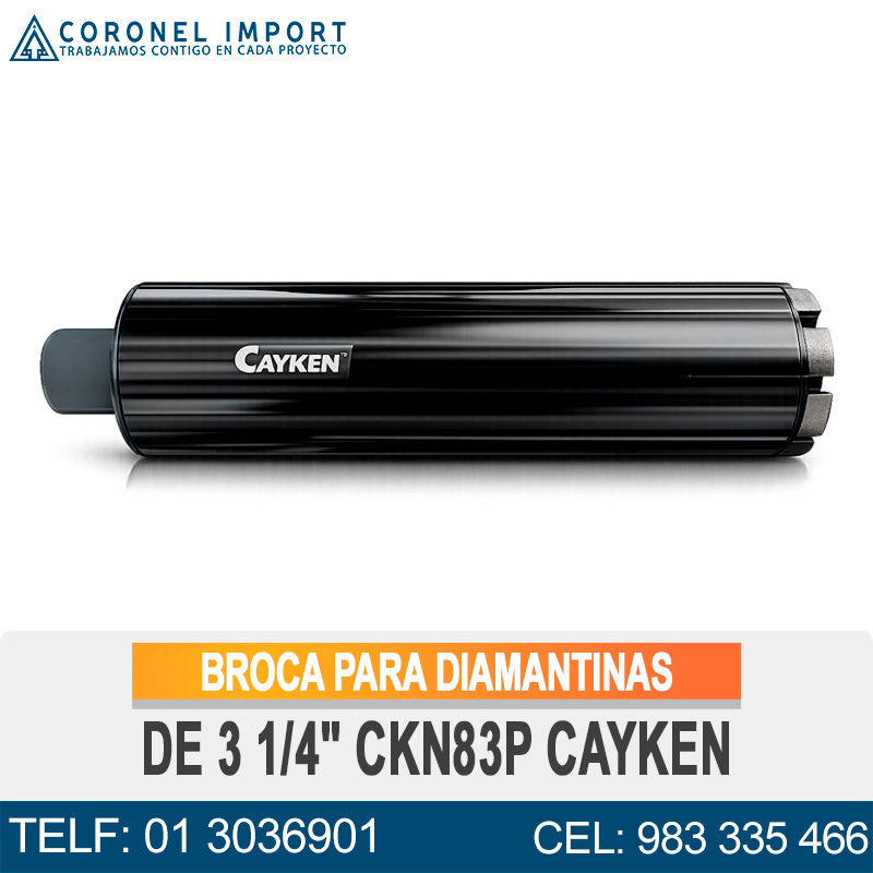 BROCA PARA DIAMANTINAS DE 3 1/4" CKN83P CAYKEN