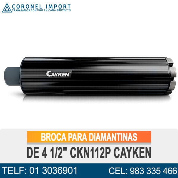 BROCA PARA DIAMANTINAS DE 4 1/2" CKN112P CAYKEN
