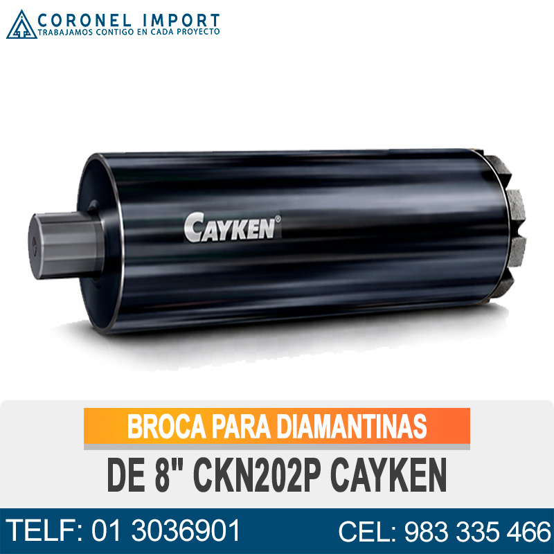 BROCA PARA DIAMANTINAS DE 8" CKN202P CAYKEN