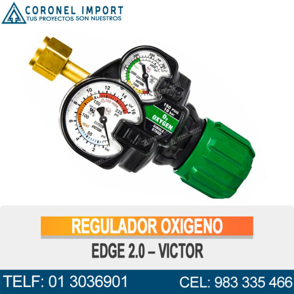 REGULADOR OXIGENO EDGE 2.0 – VICTOR