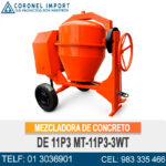 MEZCLADORA DE CONCRETO DE 11P3 MT-11P3-3WT