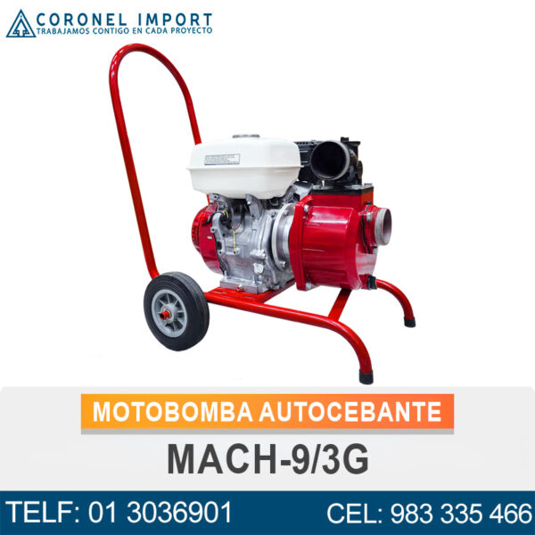 MOTOBOMBA AUTOCEBANTE MACH-9/3G