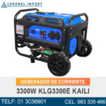 GENERADOR DE CORRIENTE 3300W KLG3300E KAILI