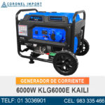 GENERADOR DE CORRIENTE 6000W KLG6000E KAILI