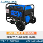 GENERADOR DE CORRIENTE 8000W KLG8000E KAILI