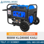 GENERADOR DE CORRIENTE 9000W KLG9000E KAILI
