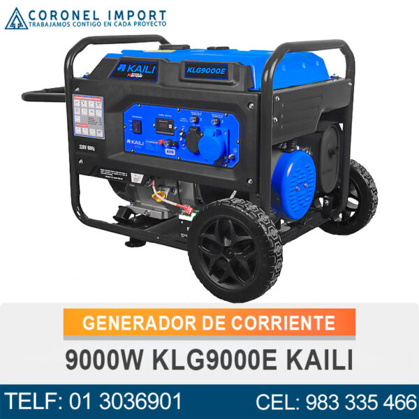 GENERADOR DE CORRIENTE 9000W KLG9000E KAILI