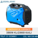 GENERADOR INVERTER ENCAPSULADO 3500W KLG3000I KAILI