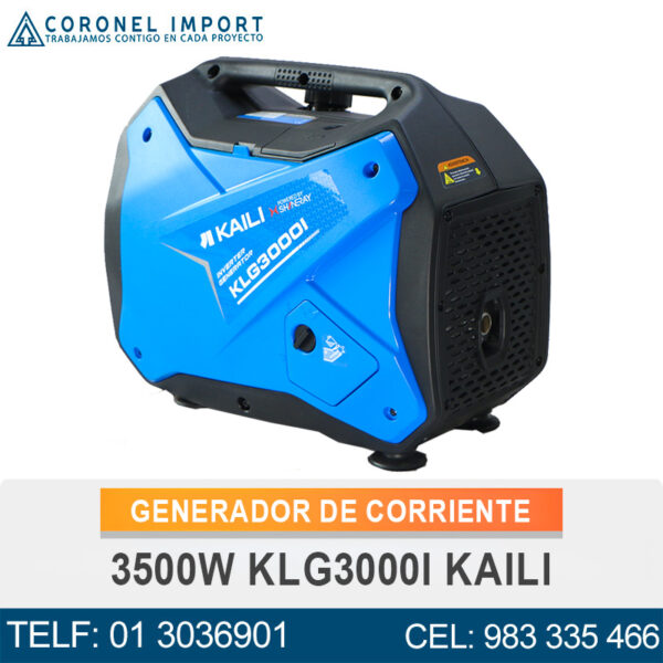 GENERADOR INVERTER ENCAPSULADO 3500W KLG3000I KAILI