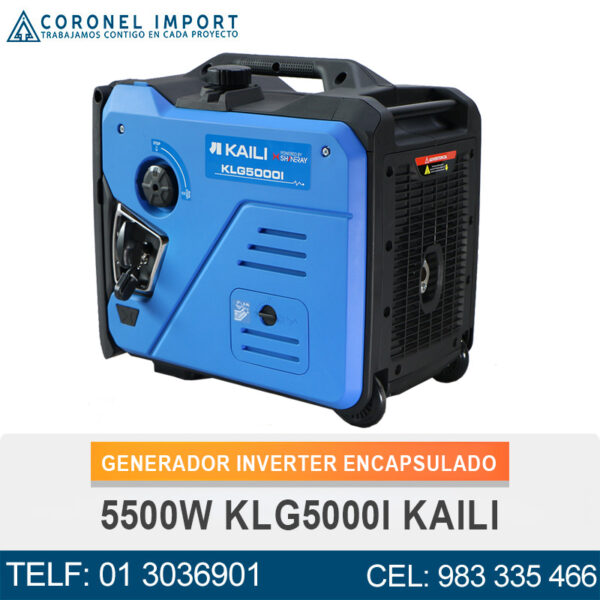 GENERADOR INVERTER ENCAPSULADO 5500W KLG5000I KAILI