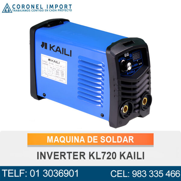 MAQUINA DE SOLDAR INVERTER KL720 KAILI