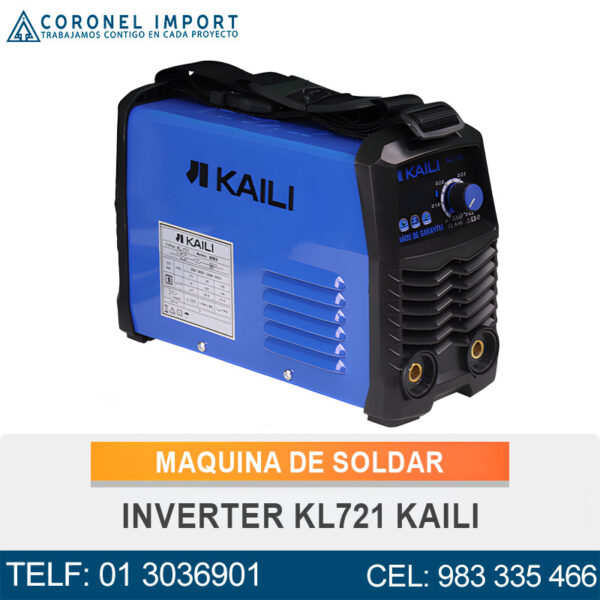 MAQUINA DE SOLDAR INVERTER KL721 KAILI