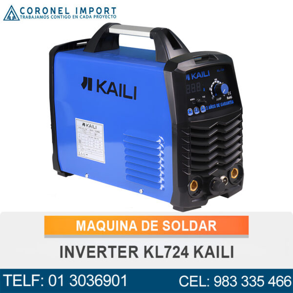 MAQUINA DE SOLDAR INVERTER KL724 KAILI