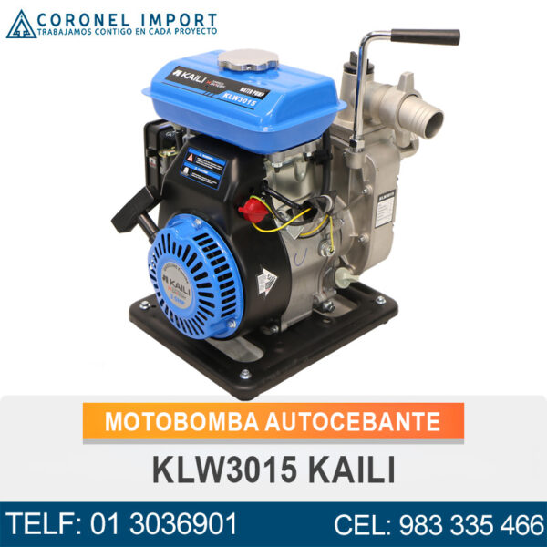 MOTOBOMBA AUTOCEBANTE KLW3015 KAILI