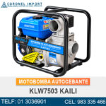 MOTOBOMBA AUTOCEBANTE KLW7503 KAILIMOTOBOMBA AUTOCEBANTE KLW7503 KAILI