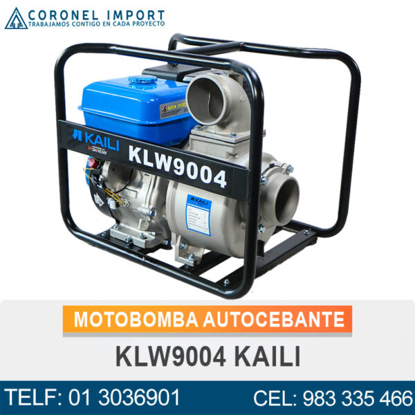 MOTOBOMBA AUTOCEBANTE KLW9004 KAILI