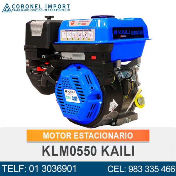 MOTOR ESTACIONARIO KLM0550 KAILI