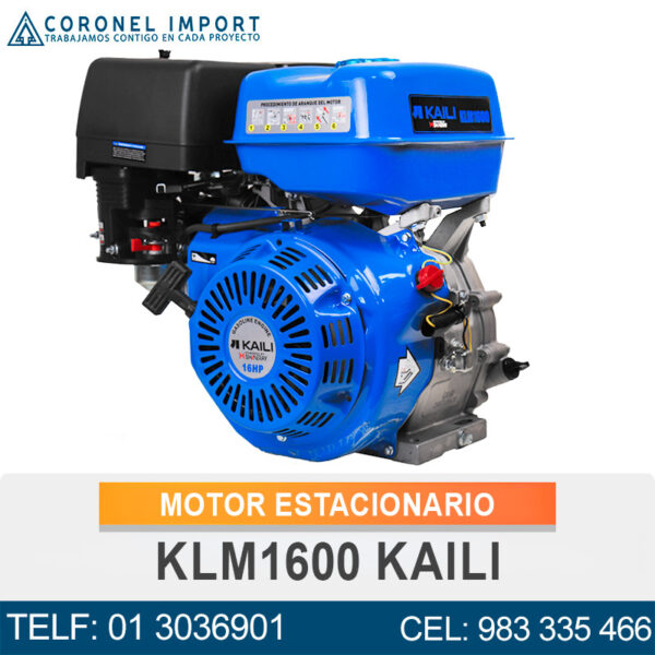 MOTOR ESTACIONARIO KLM1600 KAILI