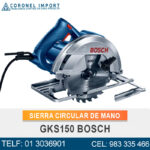 SIERRA CIRCULAR DE MANO GKS150 BOSCH