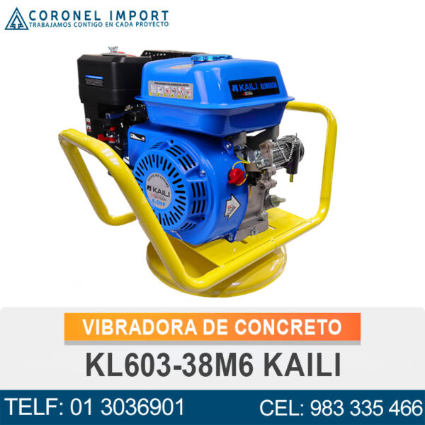 VIBRADORA DE CONCRETO KL603-38M6 KAILI