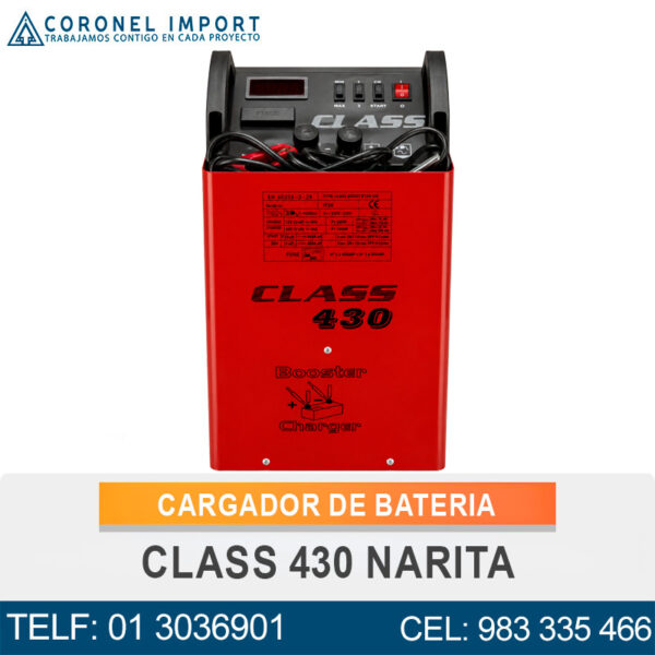 CARGADOR DE BATERIA CLASS 430 NARITA