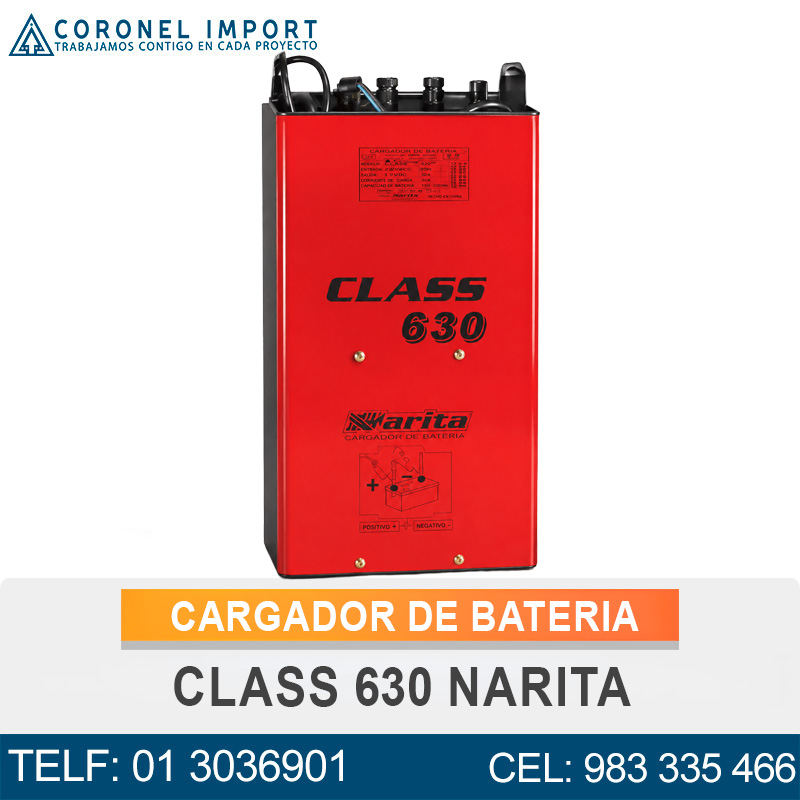 CARGADOR DE BATERIA CLASS 630 NARITA CARGADOR DE BATERIA CLASS 630 NARITA